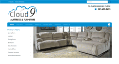 Desktop Screenshot of cloud9sleepshop.com