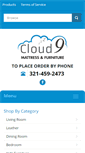 Mobile Screenshot of cloud9sleepshop.com
